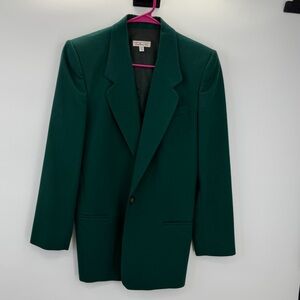 Vintage Talbots Forest Green Blazer | Size 4 | Made in USA ✨